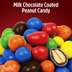 Assorted American chocolates including peanut butter and milk chocolate flavors for goodie bags.