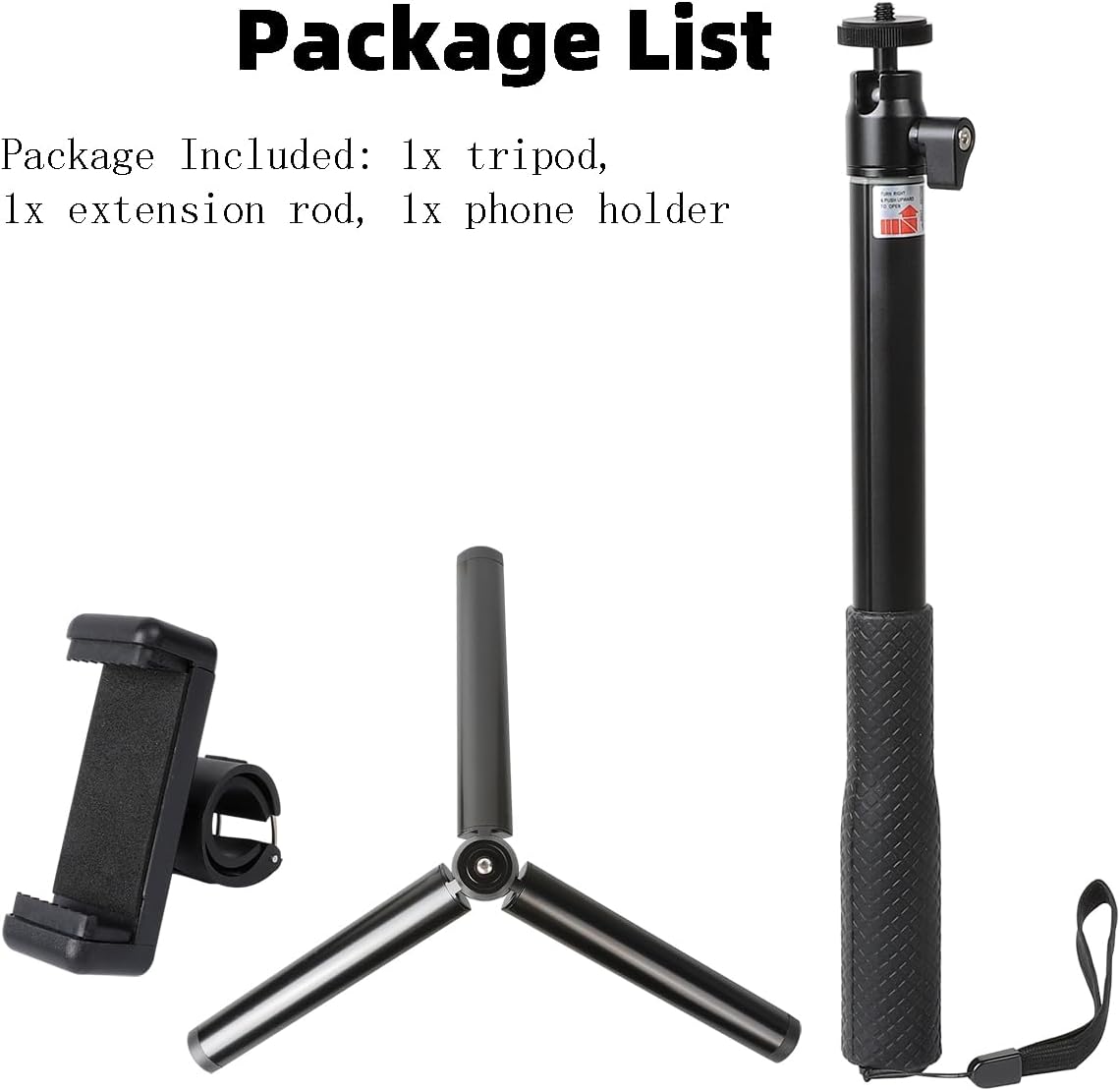 Leenconghui gimbal extension pole extended to maximum length