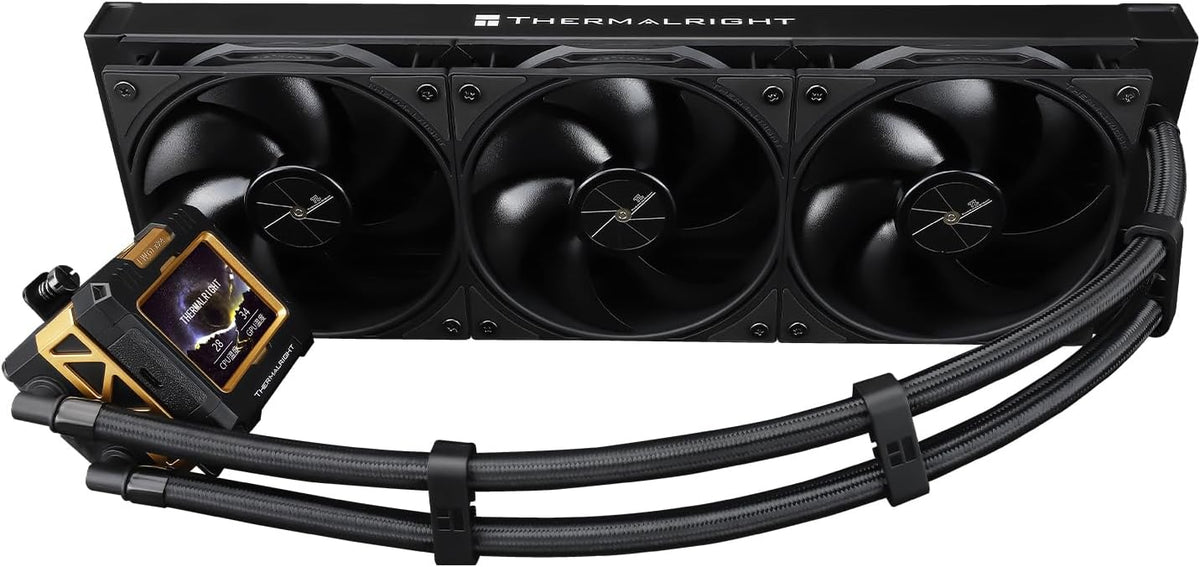 Thermalright AIO liquid cooler running with custom LCD display