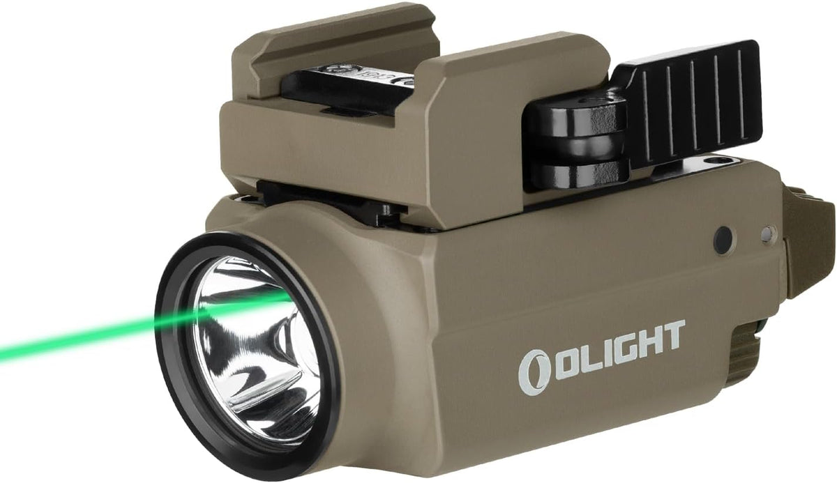OLIGHT Baldr S Blue Beam 800 Lumens Magnetic USB Rechargeable Tactical Flashlight with White LED Combo, Compact Rail Mounted Light with 1913 or GL Rail, Battery Included (Desert Tan) - Image 13