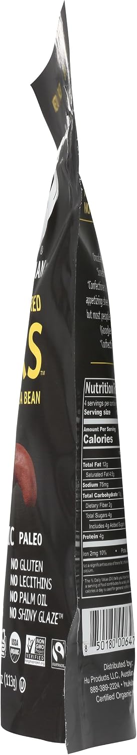 Authentic USA imported Hu Kitchen chocolate covered hunks for healthy snacking