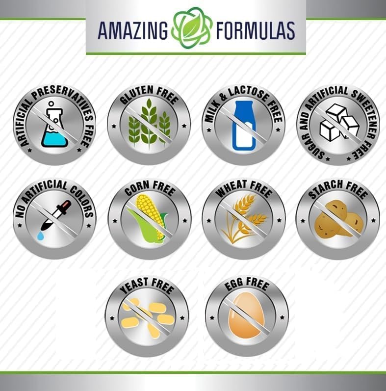 Amazing Nutrition Amazing Formulas Beta-Carotene 25000 IU softgel capsules spilling out of bottle
