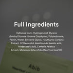 Premium imported Abib heartleaf calming spot patch package contents