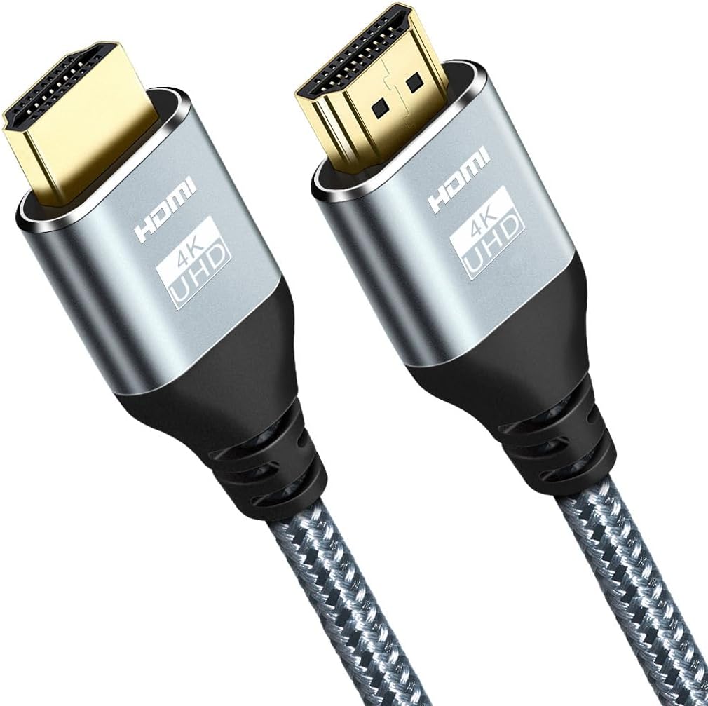 Cheges high speed HDMI cable front view showing premium gold plated connectors.