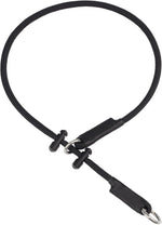Martingale Dog Collar, 5/16" High-Strength Nylon Rope Slip Collar with Spring-Loaded Adjustable Stopper for Small, Medium & Large Dogs(Black, 22 inch) - Image 11