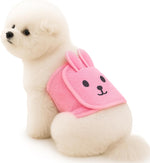 Colenumone green medium male dog wrap displaying premium precision stitching