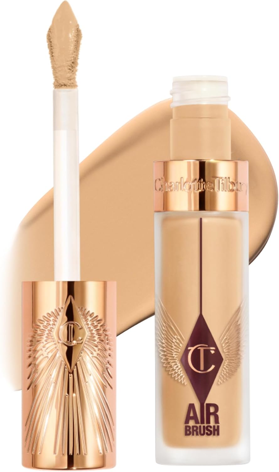 Charlotte Tilbury AIRbrush Flawless Blur Concealer - Longwear Concealer for Dark Circles, Blemishes, Redness & More - Hydrating, Crease-Proof & Full Coverage with a Natural Matte Finish - Image 12