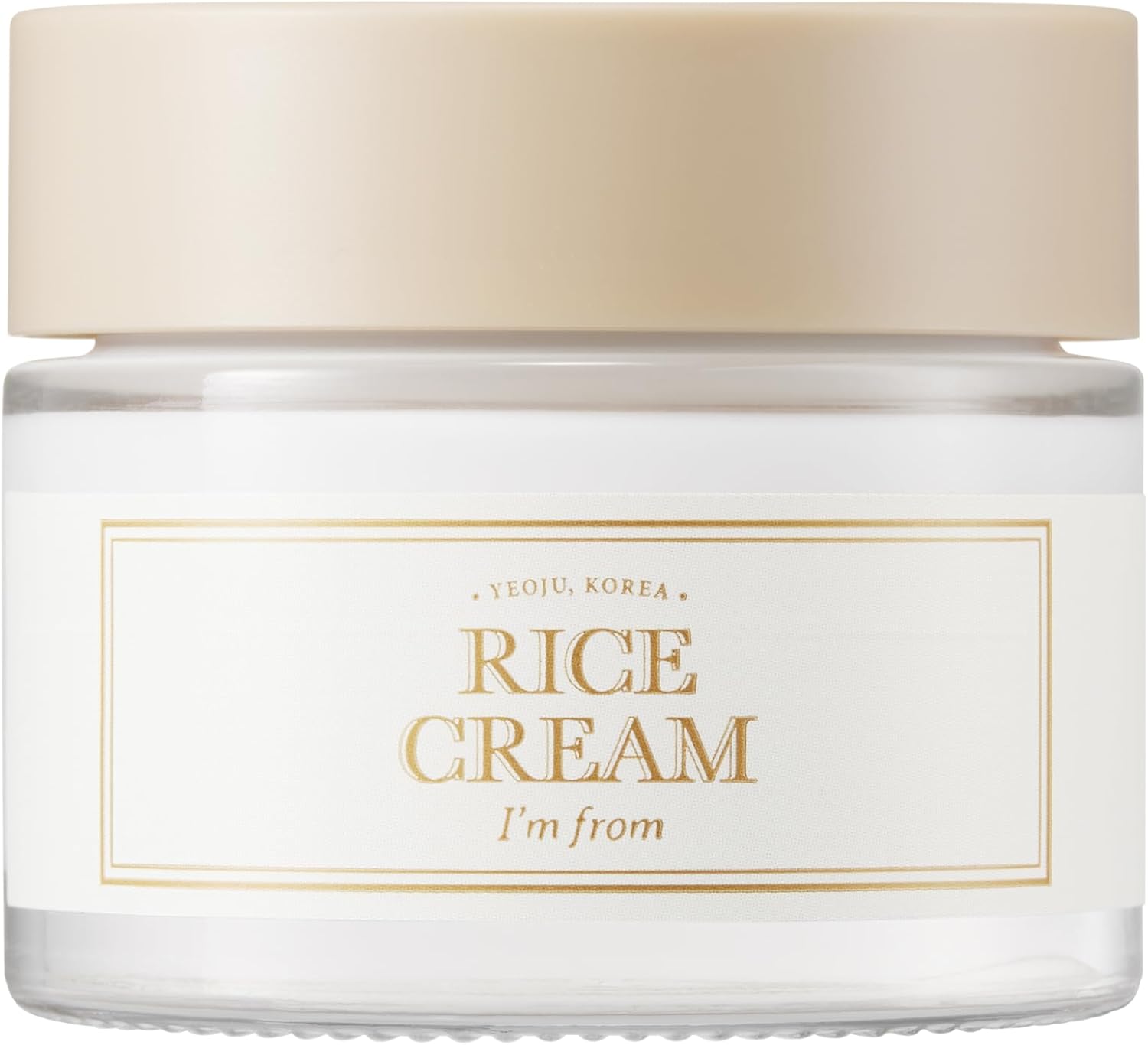 Im From Rice Cream 50g jar front view