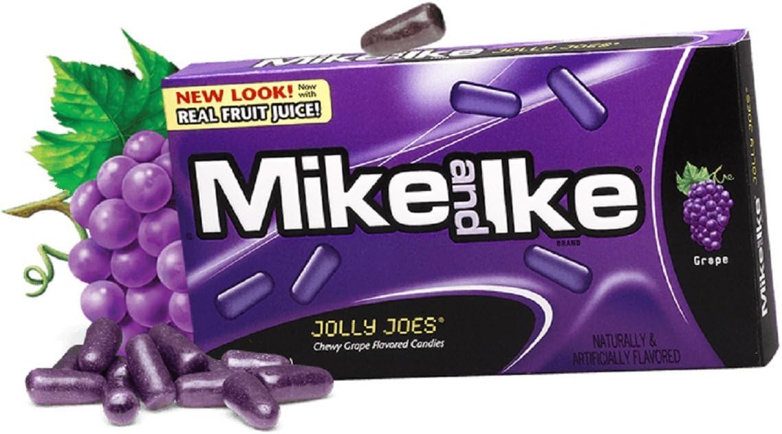 Premium imported Mike and Ike sour zappin apple and pucker punch candy mix