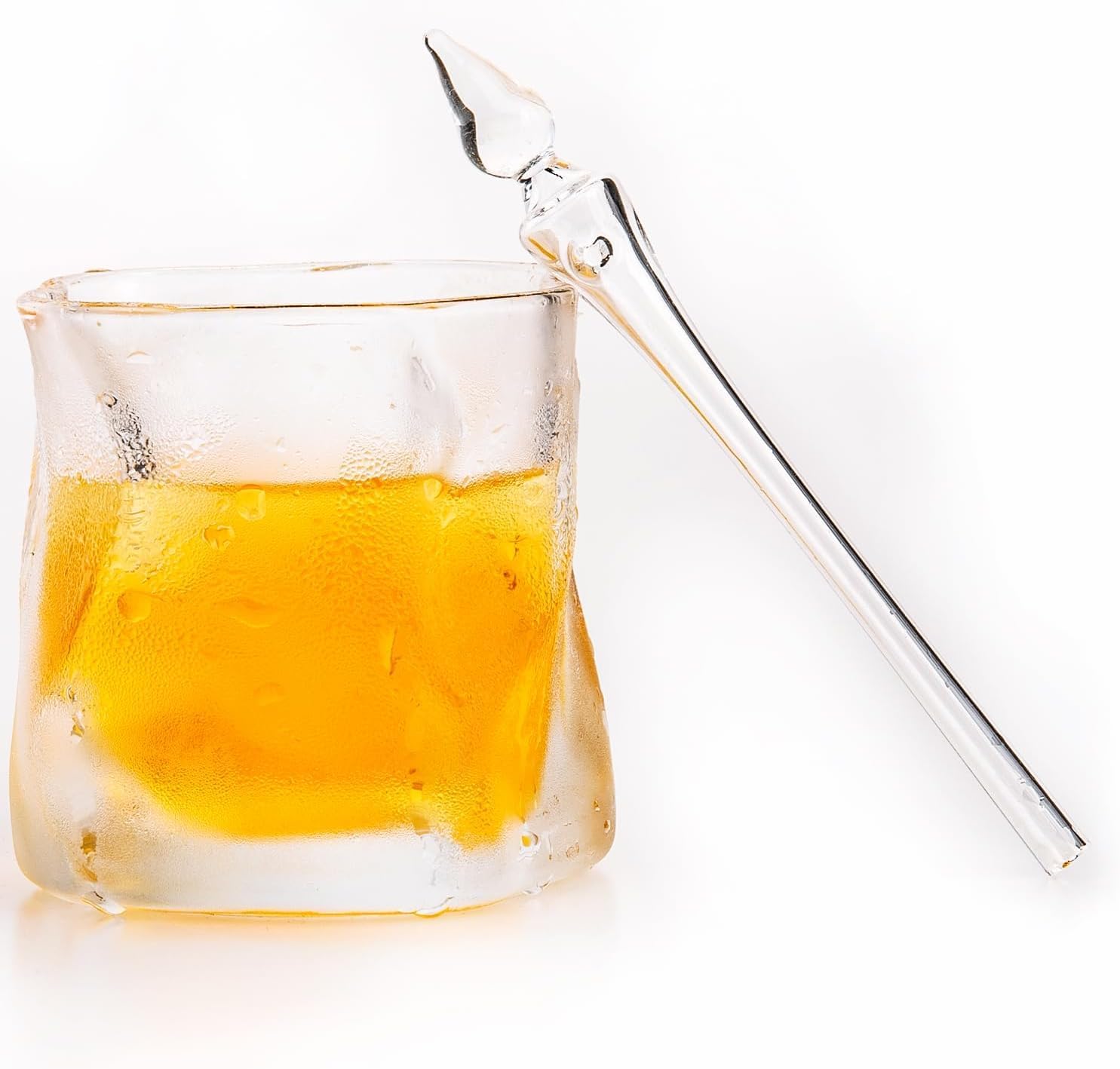 Prefdo Whiskey Glass Water Pipette side profile view