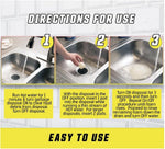 Drain Weasel enzyme formula pods for kitchen sink maintenance