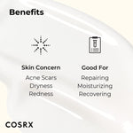 COSRX Advanced Snail 92 moisturizer tube being held to demonstrate the one hundred gram travel-friendly size.
