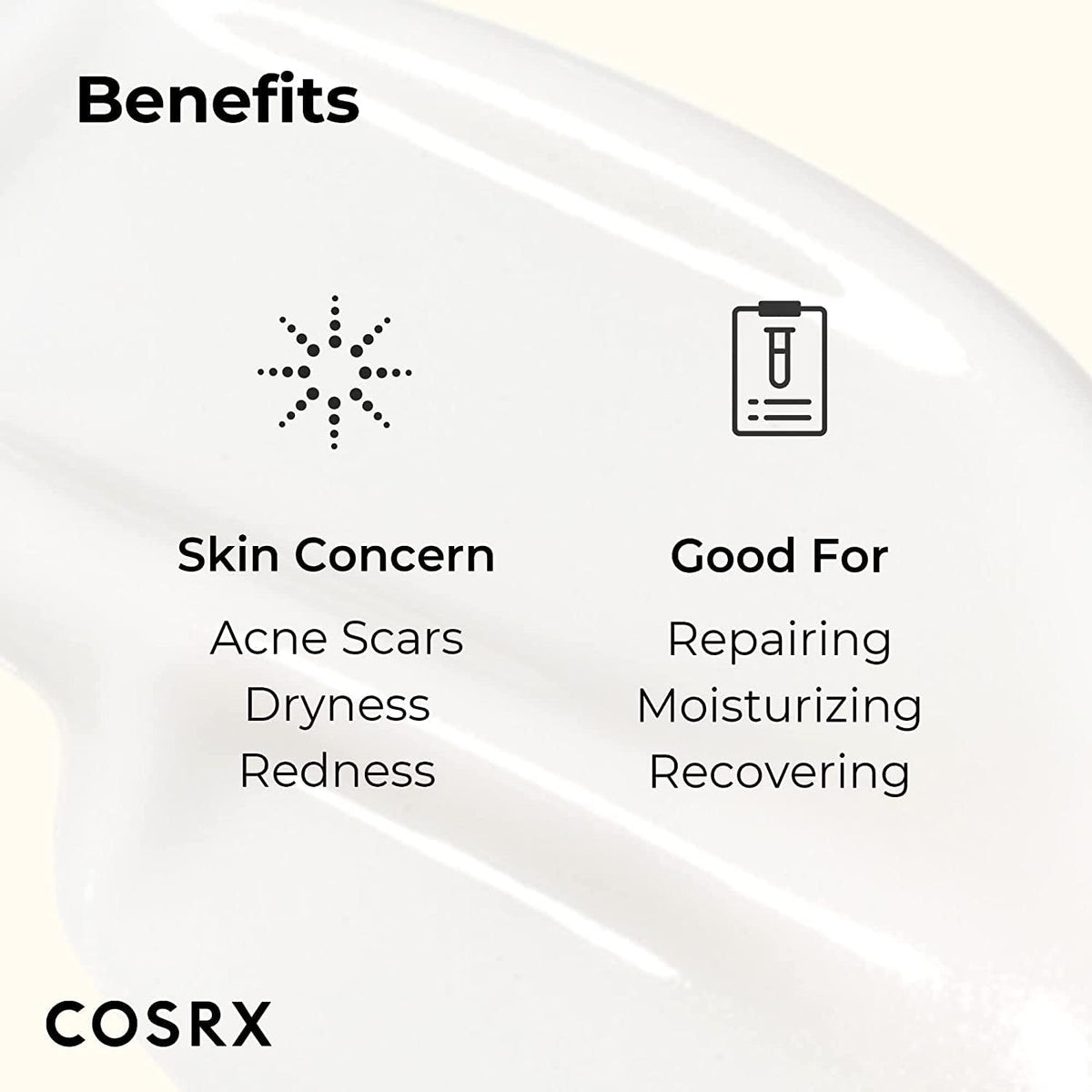 COSRX Advanced Snail 92 moisturizer tube being held to demonstrate the one hundred gram travel-friendly size.