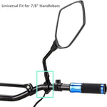 Side profile of Elec-bro rearview mirror holder and hardware