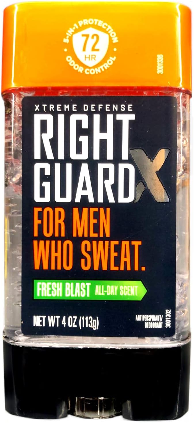 Right Guard Total Defense power gel front view