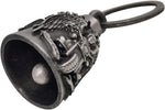Dream Apparel gremlin bell mounted with hanging strap and split ring