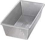 USA Pan aluminized steel loaf pan front view professional bakeware