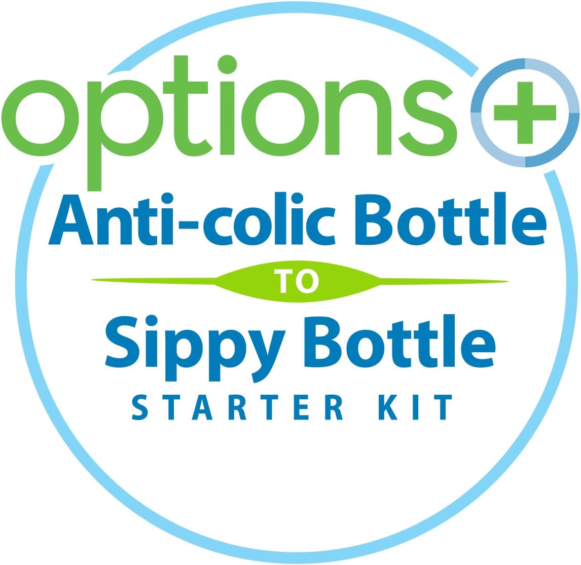 Dr. Brown's Wide-Neck Sippy Bottle Starter Kit, Green, 6m+ - Image 11