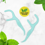 Vinsulla dual action floss pick with toothpick end