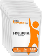 Athletic supplement BulkSupplements L-Isoleucine powder