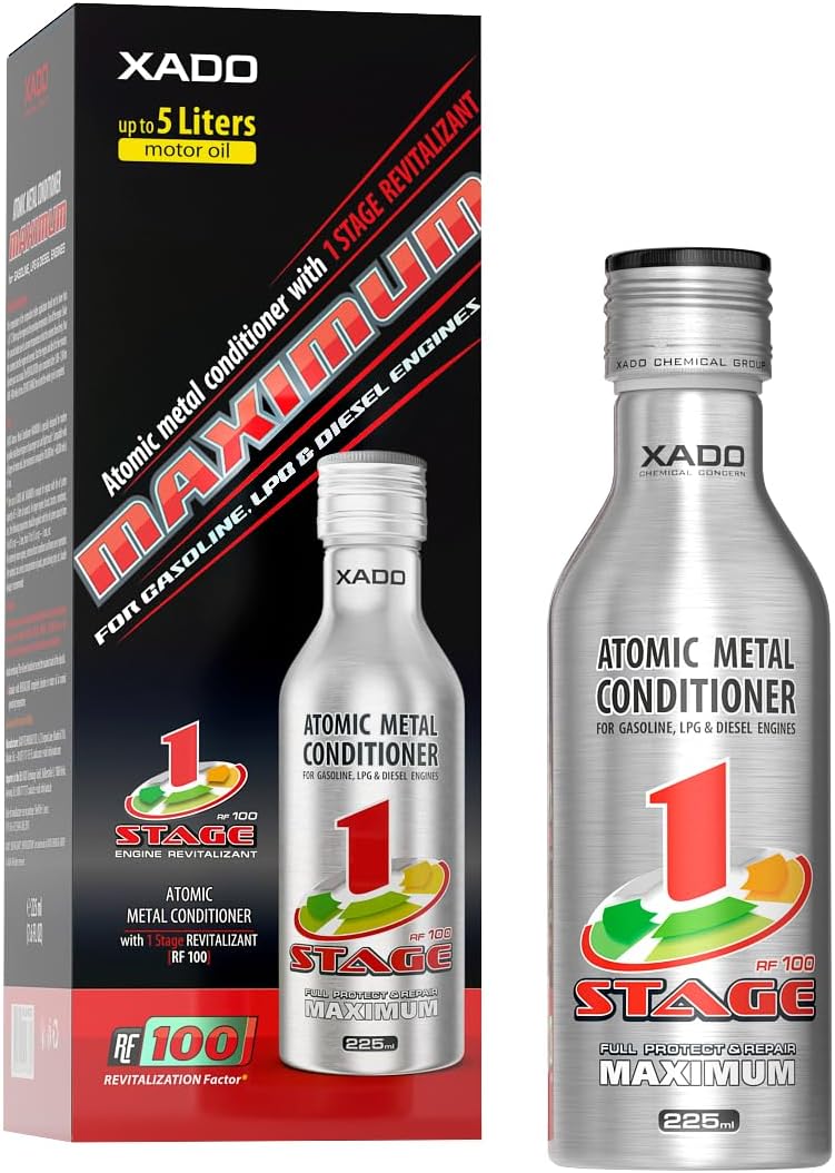 Xado 1 Stage Maximum Atomic Metal Conditioner front view bottle