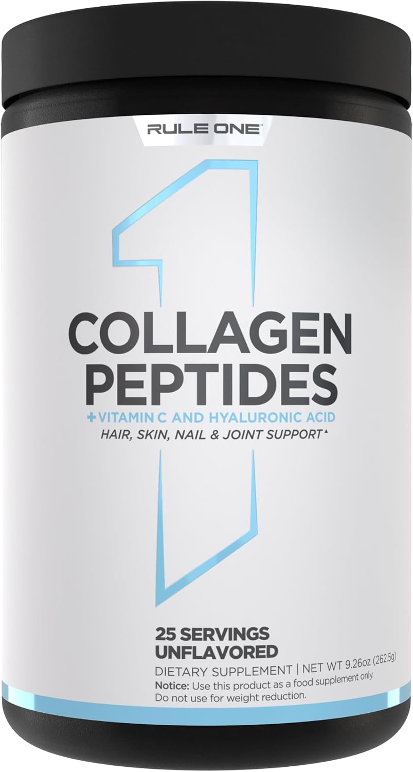 Rule 1 Proteins Collagen Peptides, Unflavored, 50 Servings | Hydrolyzed Bovine Collagen, Hyaluronic Acid, and Vitamin C. Supports Hair, Skin, & Nails - Image 9