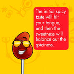 Vero mango hard candy lollipops nutritional facts label view