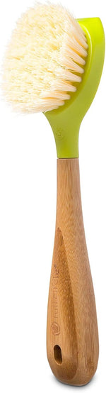Full Circle Be Good Daily Dish Brush-Bamboo Handle Dish Brush-Sustainable Kitchen Cleaning with Tough Bristles, Off-White - Image 9