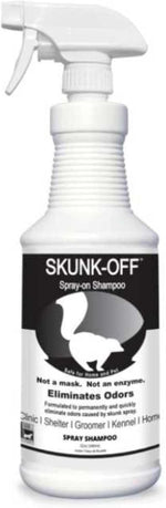 Skunk Off pet shampoo ready to use formula packaging