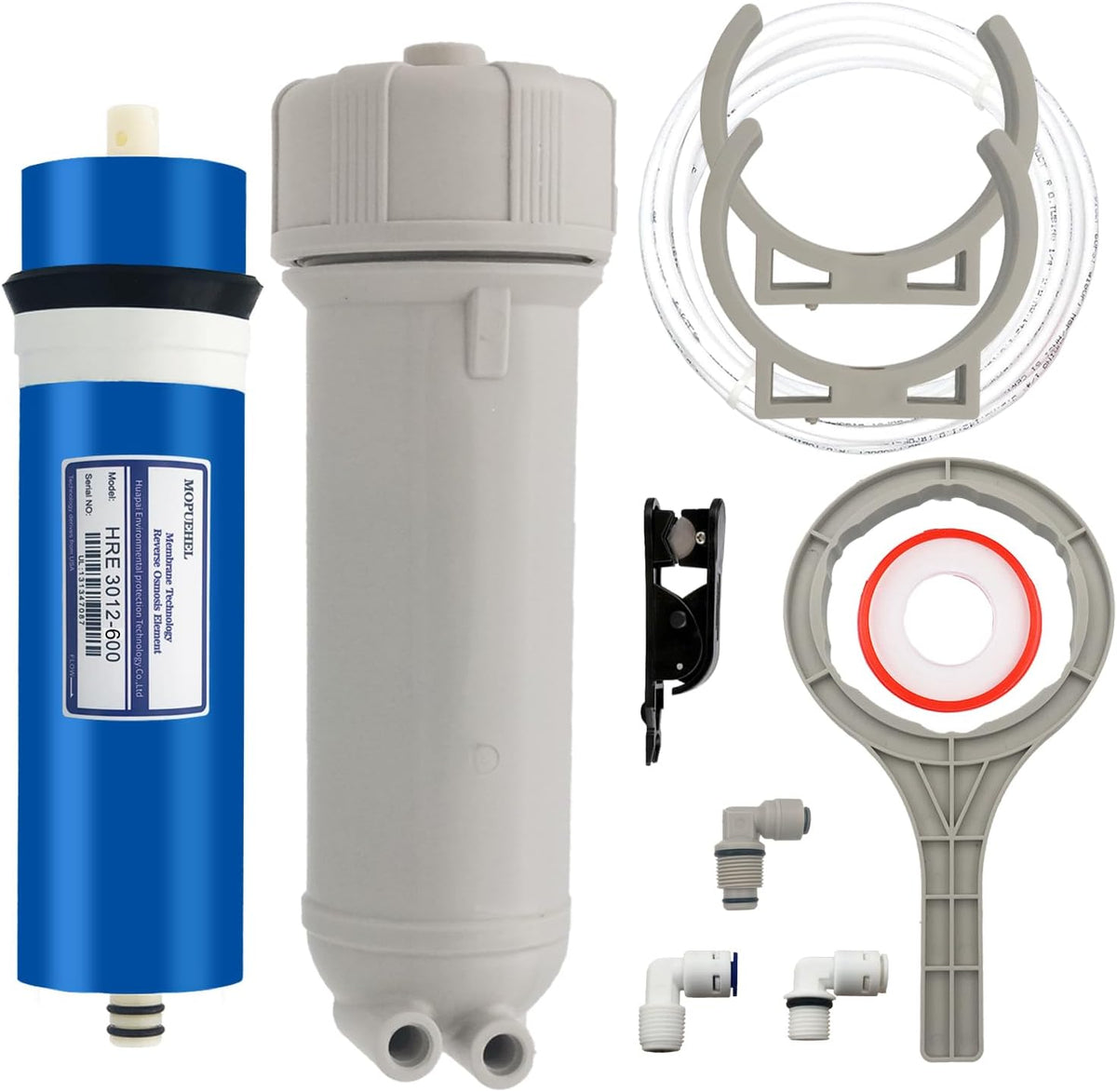 400 GPD RO Membrane with Reverse Osmosis Membrane Housing Set, Reverse Osmosis Filter Replacement Kit, RO Membrane Housing Set for DIY RO Water System & Maple Syrup Reverse Osmosis System - Image 13