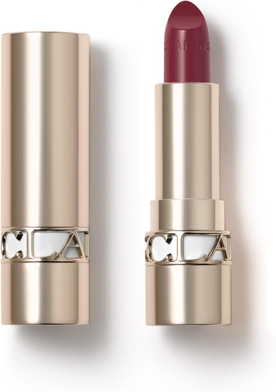 Clarins Joli Rouge lipstick front view premium makeup