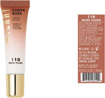 Milani Cheek Kiss Liquid Blush texture swatch on skin