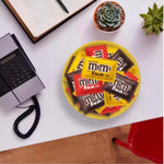 Express Minds bulk chocolate candy box top view highlighting peanut and milk chocolate mix