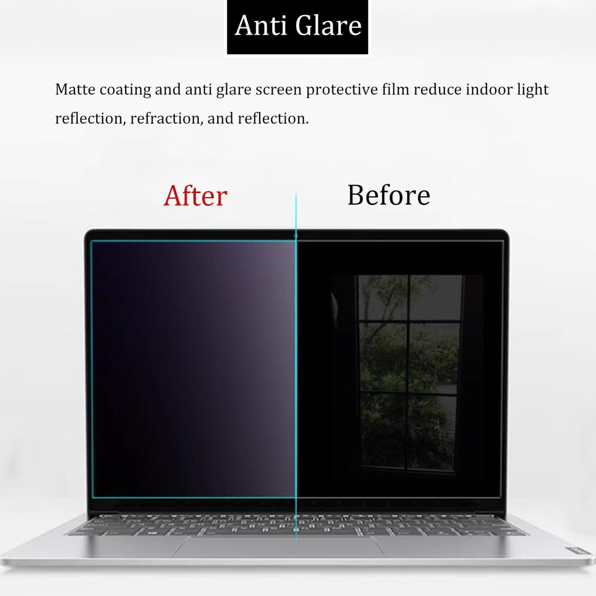 Close up of 5H hardness scratch resistant screen guard surface