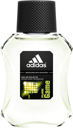 Adidas Pure Game men fragrance bottle with black geometric cap