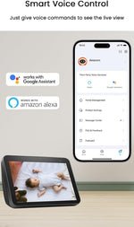Amorom indoor security camera mounting options