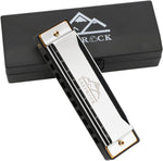 EastRock 24 Hole Blues Harmonica C Key Black with Case for Adults Beginner - Image 11