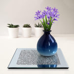 GIMORRTO glass coaster set showing soft protective felt backing