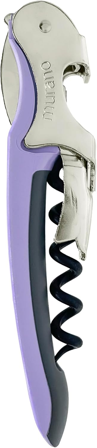 Franmara Murano corkscrew built-in serrated foil cutter blade