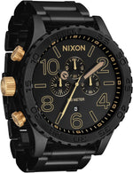 NIXON 51-30 Chrono A1389-300m Water Resistant Men's Analog Fashion Watch | (51mm Watch Face, 25mm Stainless Steel Band) - Image 11