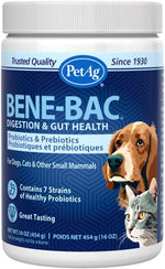 PetAg pet powder bottle with security seal close up view