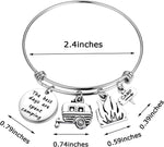 KUIYAI camping bangle charm details