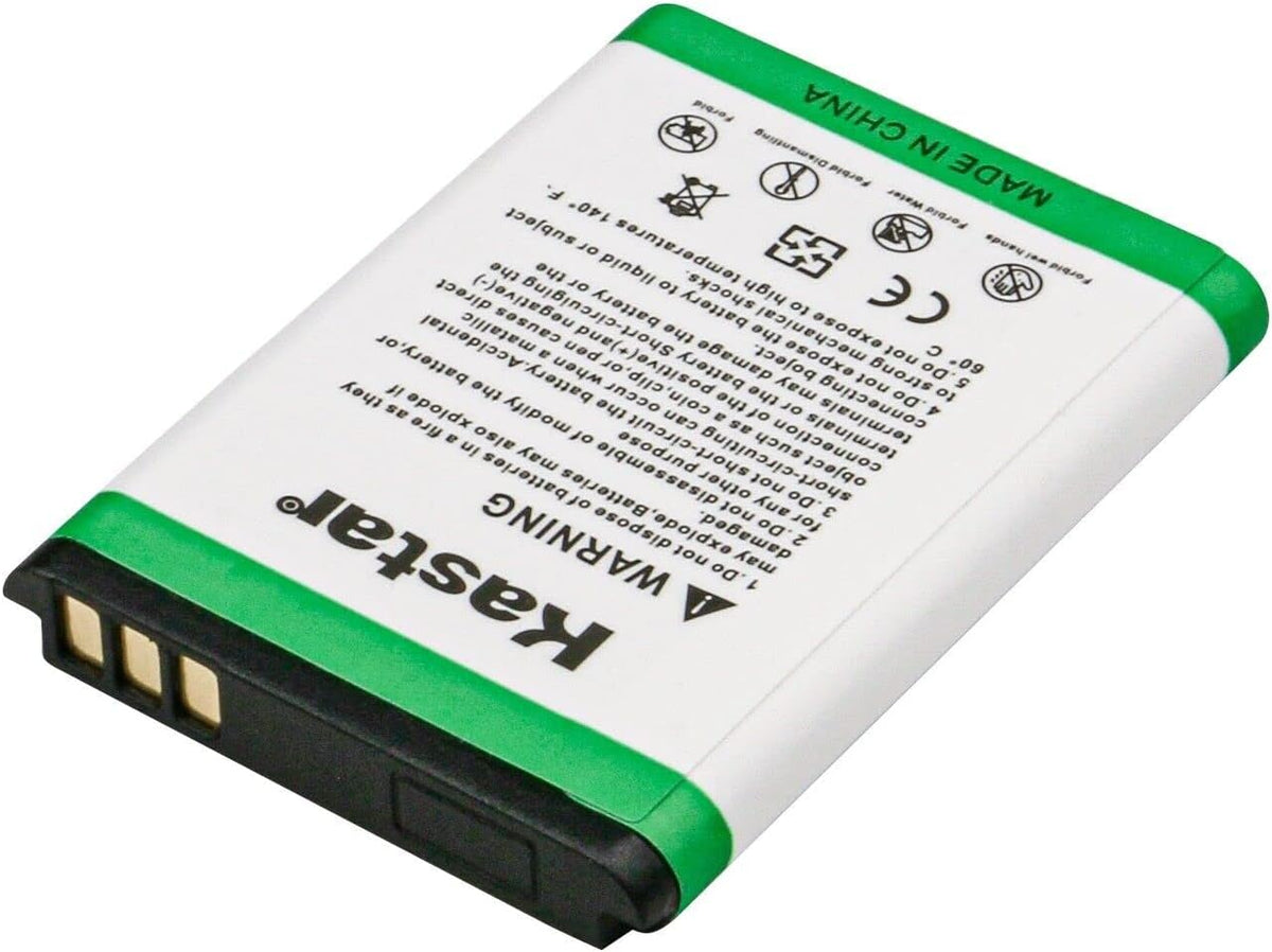 Kastar lithium-ion replacement battery label details