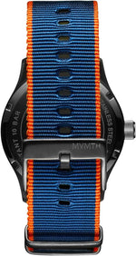 MVMT Field II men's watch ballistic nylon strap side angle
