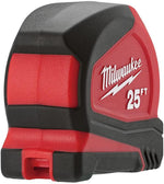 Milwaukee 25 foot tape measure side profile