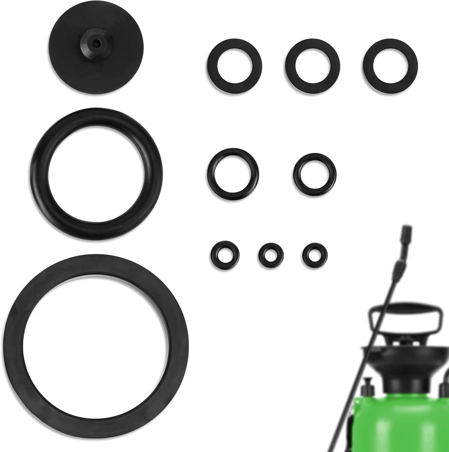 XIHIRCD sprayer seal rings and gasket kit front view