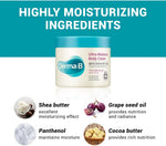 Rich moisturizing texture of Derma B Ultra Moisture Body Balm