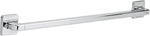 Delta polished chrome grab bar dimensions overview