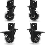 MALLLALA caster wheels set front view
