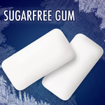 Imported Eclipse Winterfrost mint gum bulk bag standing on a clean surface